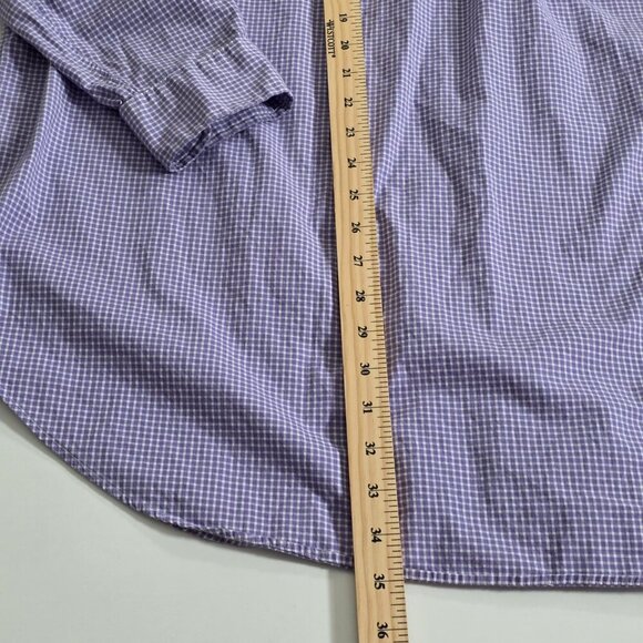 Ralph Lauren Shirt Mens XLT Multicolor Plaid LS Pony Button Down Classic Cotton - Picture 8 of 15